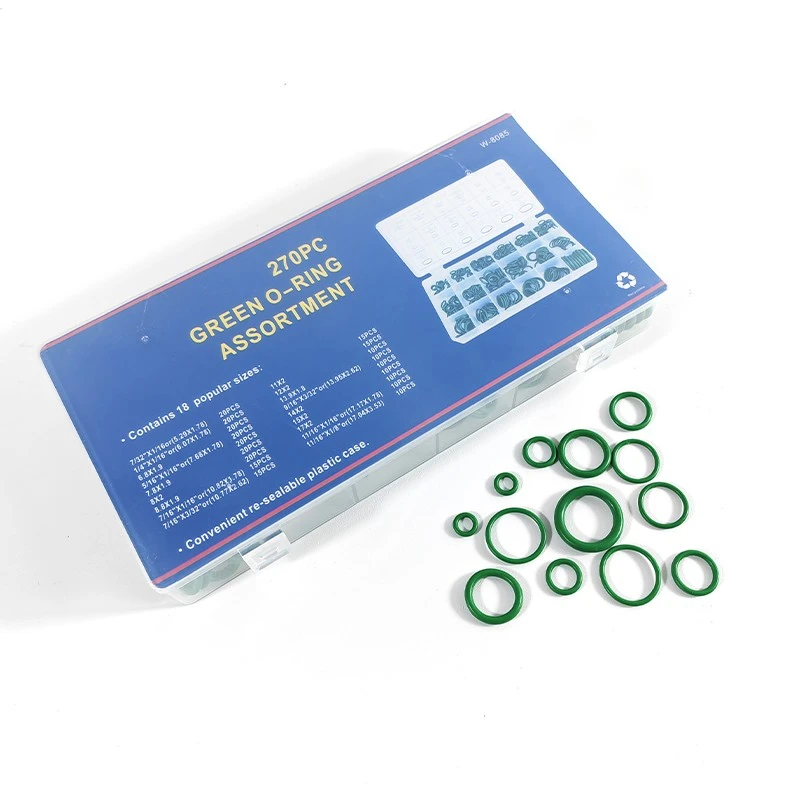 18 Sizes 270Pcs Rubber O-Ring Kit-2 18 Sizes 270Pcs Rubber O-Ring Kit-2